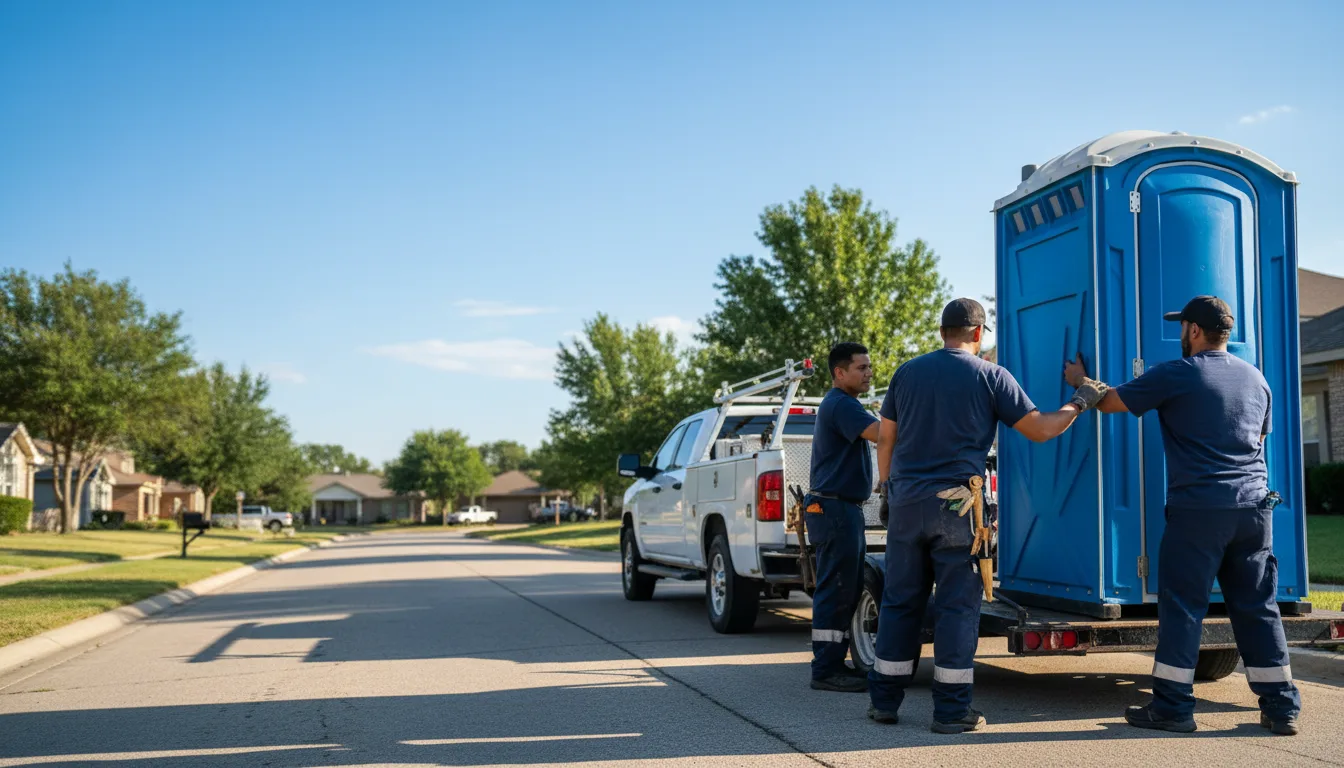 Portable Toilet Rental in New Sharon, ME near me
